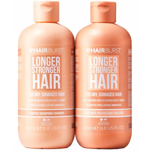Набор шампунь и кондиционер для сухих и поврежденных волос Hairburst Shampoo&Conditioner for Dry and Damaged Hair 2х350 мл - фото 1