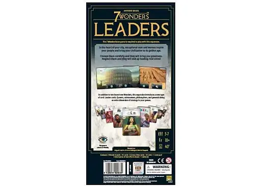 Настільна гра Asmodee 7 чудес: Лідери (2-ге вид.) (7 Wonders: Leaders 2nd Edition) (англ.) (920626) - фото 2