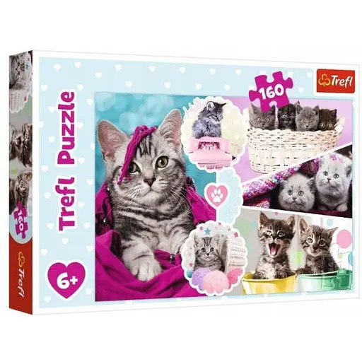 Пазл Trefl Милые котята 160 эл. (15371)