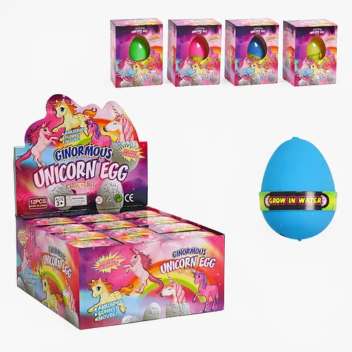 Зростаюча іграшка C 63898 Єдиноріг, в коробці (6900067638984) МІКС - фото 1