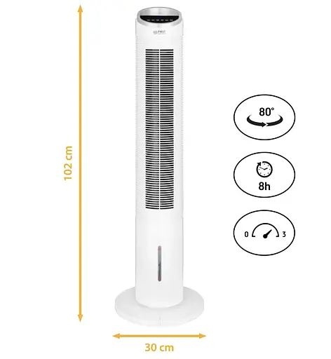 Напольный вентилятор First Austria FA-5560-4 (колонный, увлажнение) - фото 3