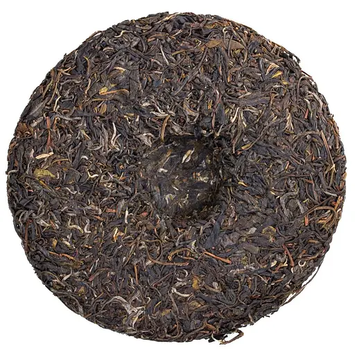 Чай Jinglong Tea Factory Шэнь Пуэр Цзин Лун Иу Чжэнь Шань 2023 г. - блин, 357 г - фото 5