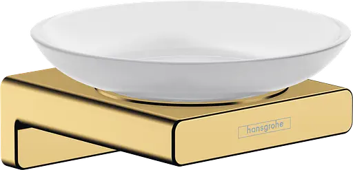 Мыльница подвесная Hansgrohe AddStoris Polished Gold Optic 41746990, Золотой - фото 1
