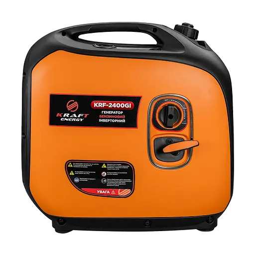Генератор інверторний бензиновий 2.2 кВт Kraft KRF-2400GI (41-00313) - фото 2