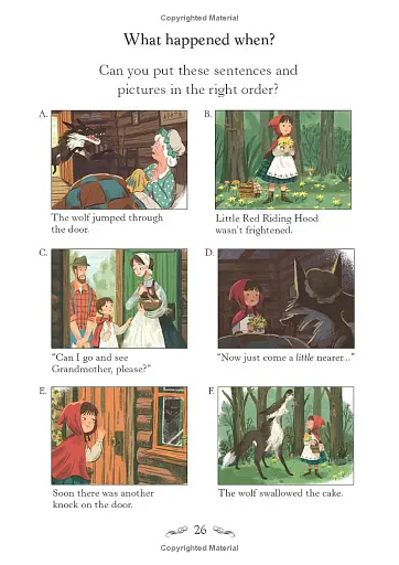 Little Red Riding Hood. English Readers Level 1 - фото 7