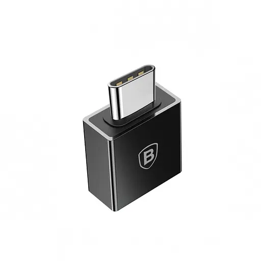 Адаптер OTG переходник Baseus мама USB - Type-C папа 2.4 A CATJQ-B01 - фото 1