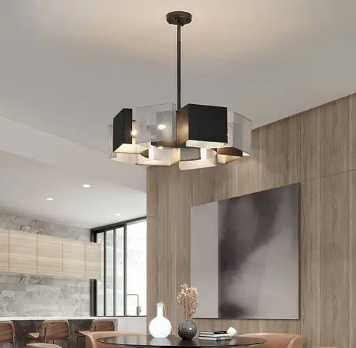 Елегантна люстра, без зайвих деталей | Арт. DE 5C | Line F - фото 5