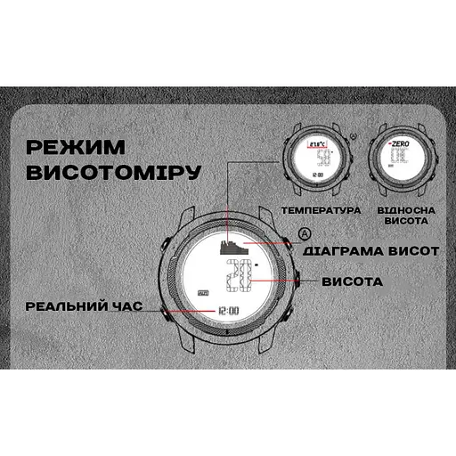 Часы North Edge Vertico с компасом - фото 16