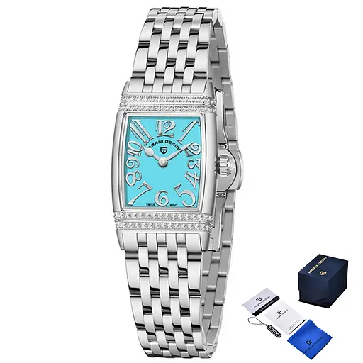 Наручний годинник жіночий PD-1737 Silver-Blue Pagani Design acs0031177 - фото 1