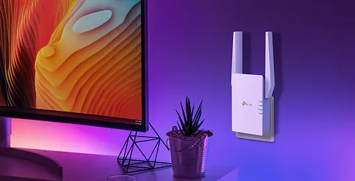 Підсилювач Wi-Fi сигналу, розширювач покриття TP-LINK RE-705X AX3000, 1хGE, MESH - фото 2
