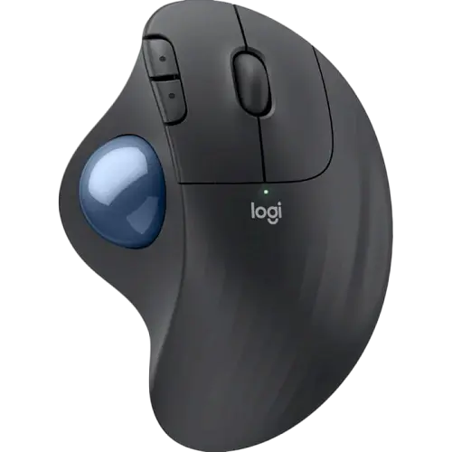 Миша бездротова Logitech Ergo M575S Graphite + Blue Ball (910-007029)