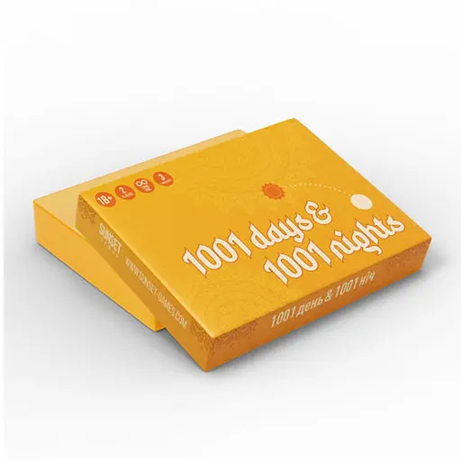 Настольная игра Sunset Games Набор игр для пары 1001 День и 1001 Ночь (1001 Days & 1001 Nights) (69003) - фото 1