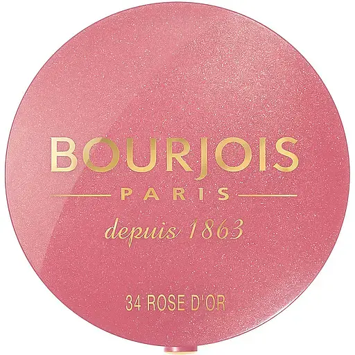 Рум'яна Bourjois Little Round Pot Blusher відтінок 34 (Rose Dor) 2.5 г - фото 1