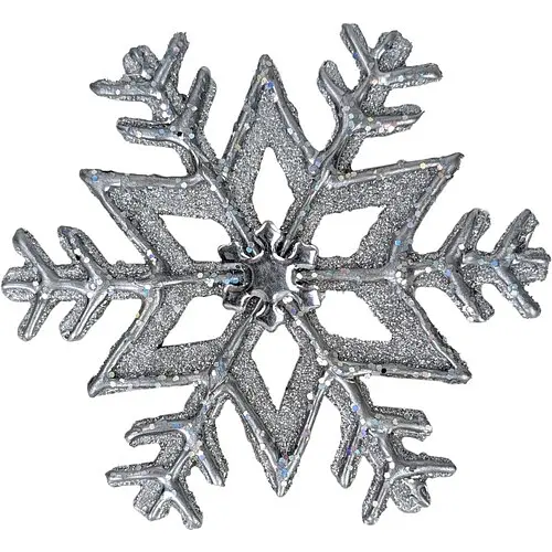 Брошка Сніжинка XL - фото 1