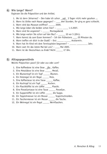 Deutsch üben 15. Präpositionen Buch - фото 4