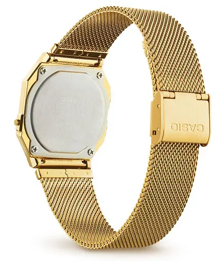 Годинники наручні чоловічі стильні класика золотисті оригінал Японія Casio Collection A700WEMG-9AEF - фото 5