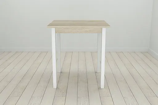 Стіл кухонний Ferrum-decor Дієго 75x70x70 Білий ДСП Сонома 16мм (FRD-106294) - фото 2