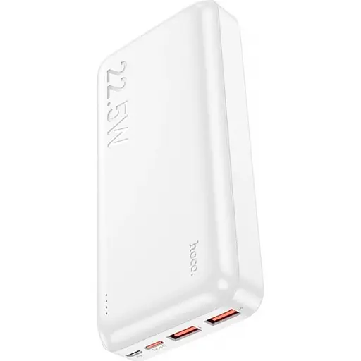 Зовнішній акумулятор Hoco J101A Astute 20000mAh 22.5W White  [101323] - фото 2