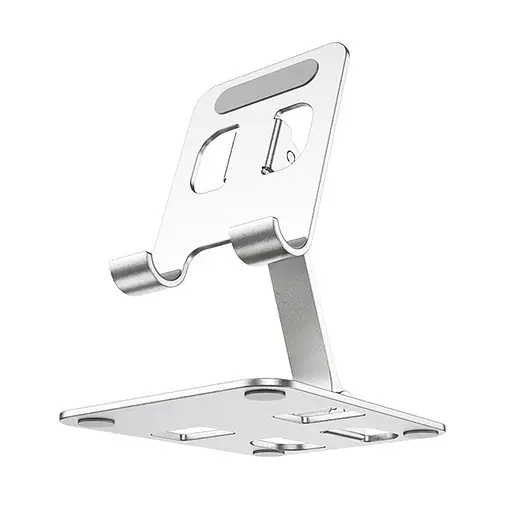 Настільний тримач-підставка Hoco DH14 похила срібляста - фото 2