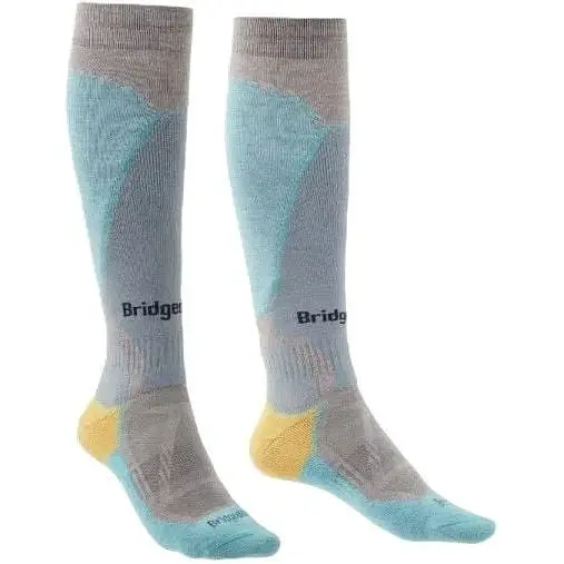 Шкарпетки Bridgedale Ski MW Wmn Grey/Blue M (1053-710215.225.M)