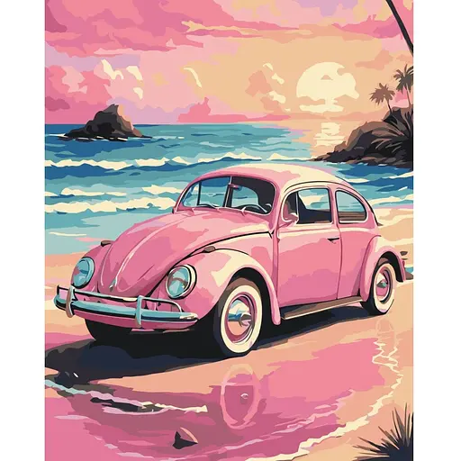 Набор для росписи ArtCraft Розовый жук 40 x 50 см (12515-AC)