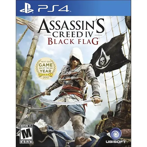 Гра Sony PlayStation 4 Assassin's Creed IV: Black Flag Російська Озвучка Б/в - фото 1