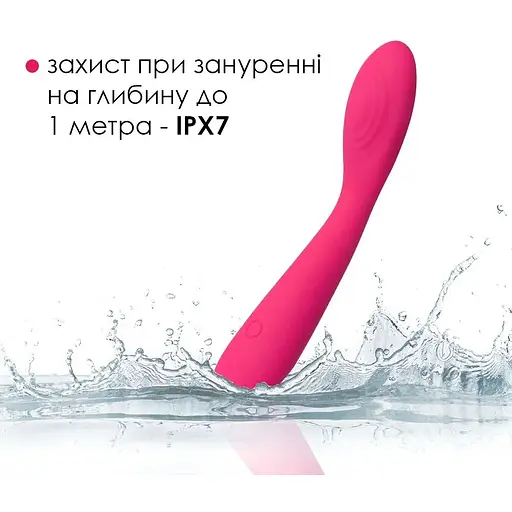 Вібратор для клітора та точки G Svakom Iris Plum Red - фото 5