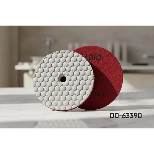 Круг алмазний Alloid Building Tools Hexagon шліфувальний на липучці 100 мм зерно 400 (DD-63390) - фото 4