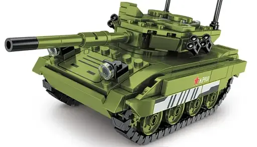 Конструктор Limo Toy Військовий Танк ЗСУ (КВ 1114), 340 деталей - фото 3