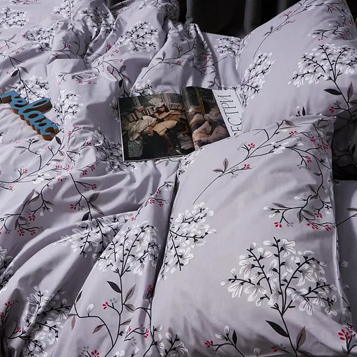 Набор наволочек Moon&Star Бязь Gold Люкс Winter Branches 40х60 см 2 шт - фото 4