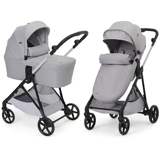 Коляска 2 в 1 Chicco Seety Сіра (87097.56.01)  - фото 1