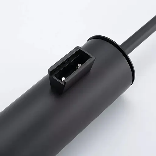 Ершь настенный скрытого монтажа Gappo G903-6, Черный матовый - фото 4