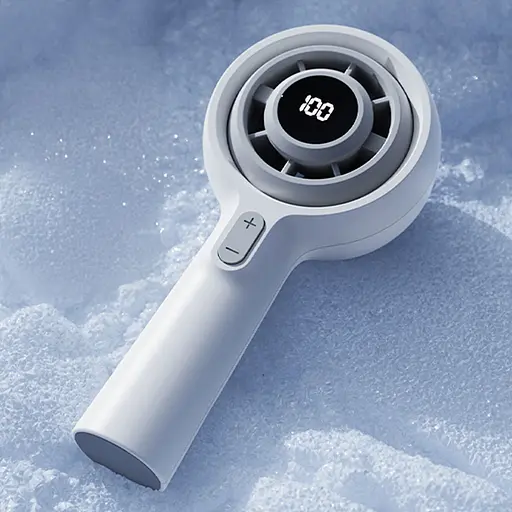 Портативний вентилятор з PowerBank Portable Handheld Fan (GXF06) - фото 4