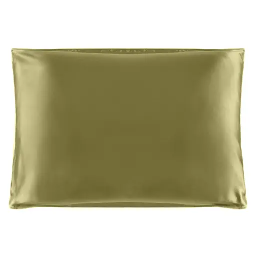 Шовкова наволочка «Чумацький Шлях» для подушки 70х50 см Наволочка від зморшок зі 100% натурального шовку Mulberry 19 моммі Хакі