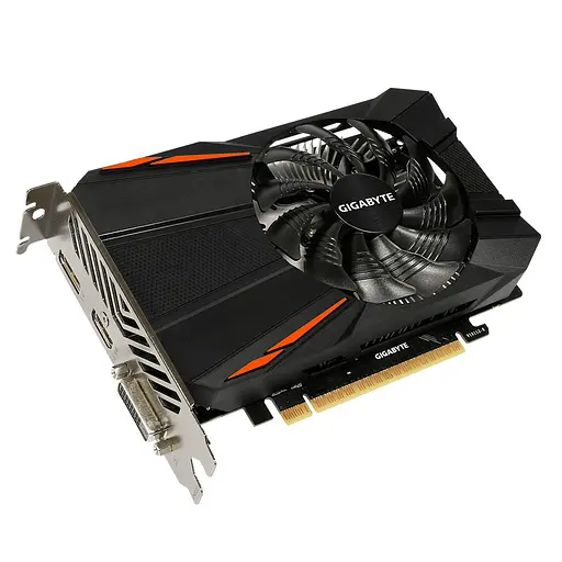 Видеокарта Gigabyte GTX 1050Ti 4Gb D5 (GV-N105TD5-4GD) (GDDR5, 128 bit, PCI-E 3.0 x16) Б/у - фото 2