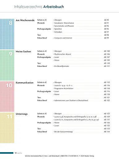 Schritte international Neu 4. Kursbuch und Arbeitsbuch - фото 5