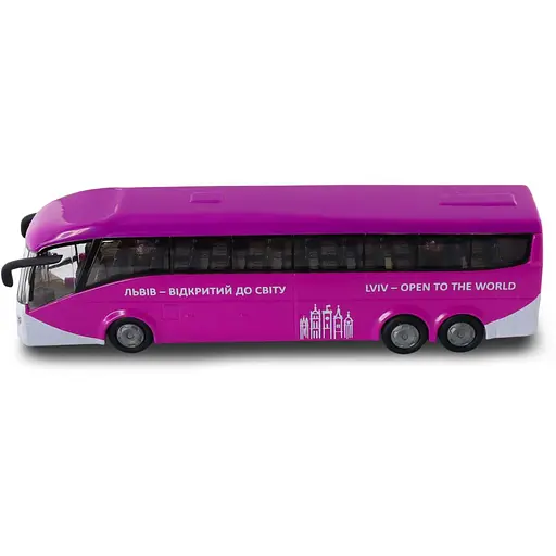 Машинка TechnoDrive Автобус Львів зі світлом та звуком (510432.270) - фото 3
