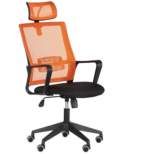 Кресло Matrix HR сиденье Сидней 07/спинка Сеть Line-07 оранж