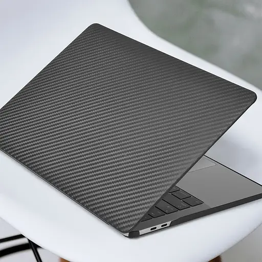 Пластиковая накладка верх+низ WiWU Apple MacBook Air 13" A2179 2020 iKavlar Laptop Case (Black) [61885] - фото 2