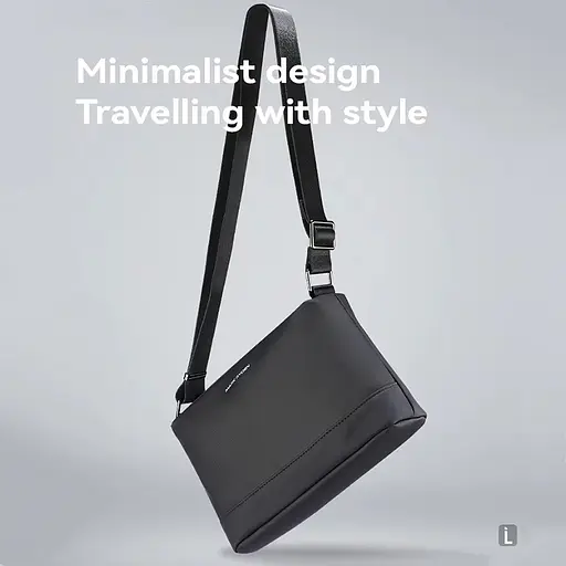 Сумка на плечо Mark Ryden MR105 водонепроницаемая (Черный) - фото 6