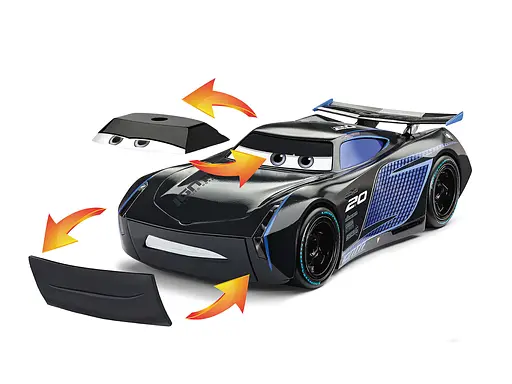 Конструктор Revell Jackson Storm Disney Cars машинка зі світлом та звуками чорний 00921 - фото 3