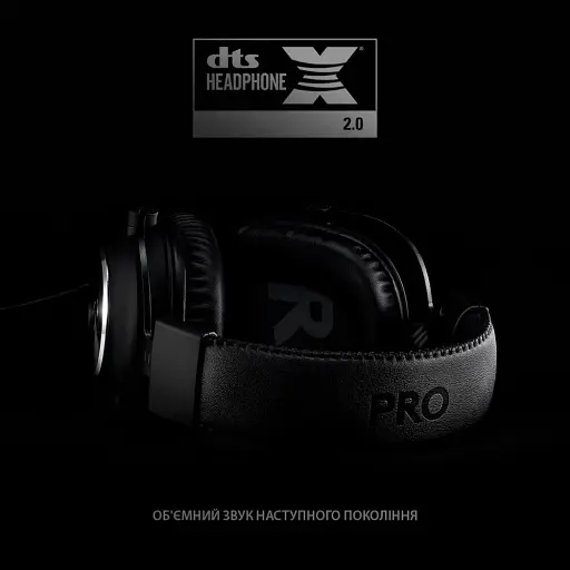 Гарнітура Logitech Pro X Gaming Headset Black (981-000818) (6627326) - фото 2