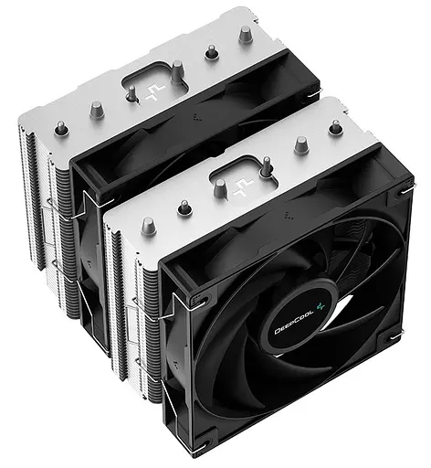 Кулер для процессора Deepcool AG620, алюминий, 2x120 мм, Intel 115x/1200/1700/775, AMD AMx/FMx - фото 3