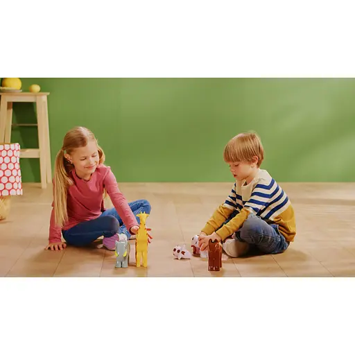 Магнитный пазл о животных Klein Early Steps 4 животные (0071) - фото 10