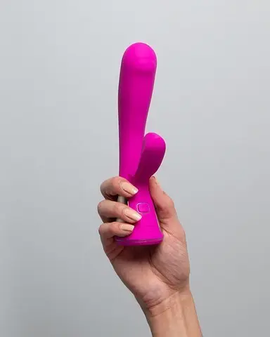 Вібратор-кролик Kiiroo Ohmibod Fuse 18 см рожевий - фото 6