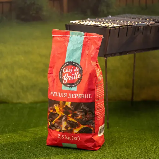 Уголь древесный Chef de Grille 2.5 кг - фото 3