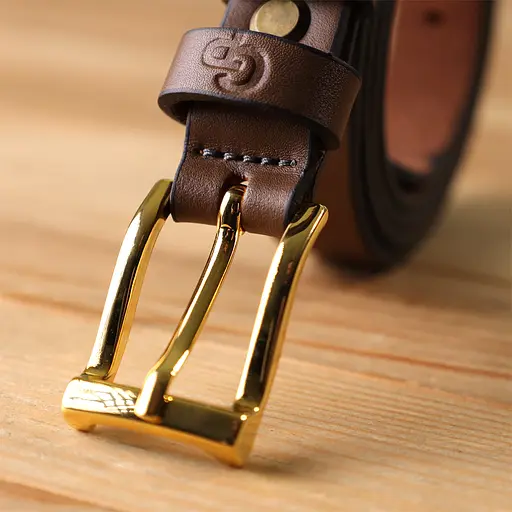 Ремінь шкіряний Grande Pelle для жінок 120х2 см модний вузький acs0029635 - фото 10