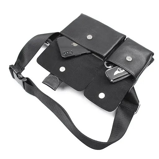 Чоловіча шкіряна сумка Vintage 25х13,5х3,5 см sum0012275 - фото 4