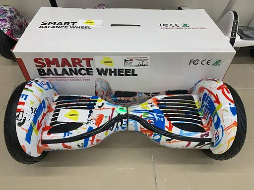 Гіроборд Smart Balance AllRoad 10.5" SUV Premium White graffiti - фото 4