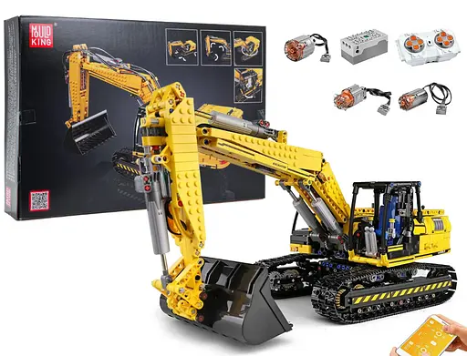 Конструктор на радіокеруванні Екскаватор 2169 елементів Ramiz